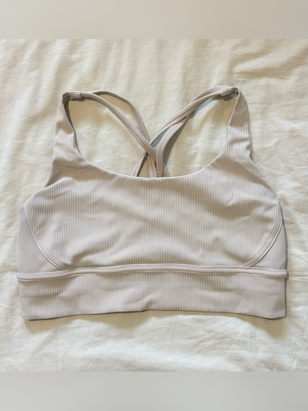 Lululemon Energy Longline Bra Ribbed Luxtreme *Medium Support B–D Cups size 14